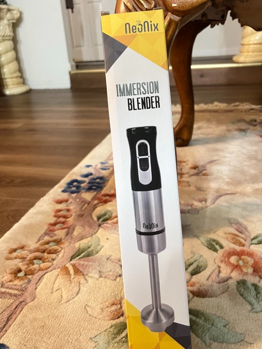 Neonix Immersion Blender 800W Stainless Steel